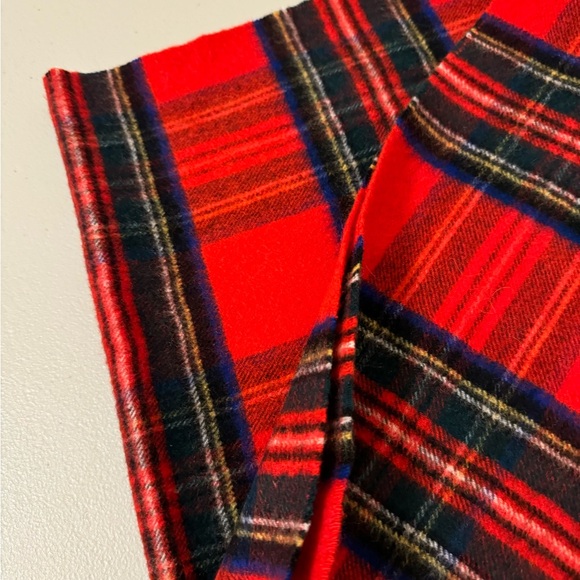 Johnston of Elgin The Scotch House Cashmere Wool Plaid Scarf Holiday - Picture 7 of 9